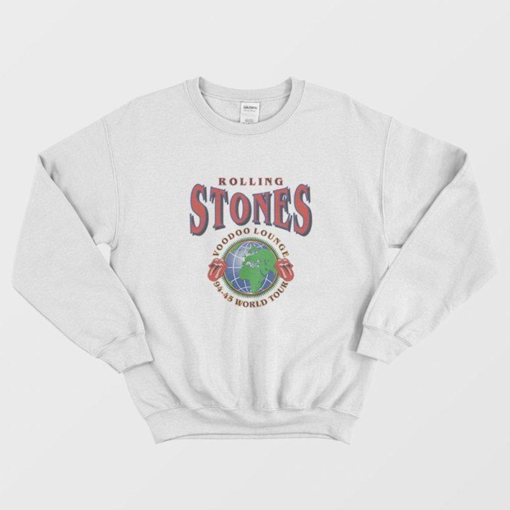 Rolling Stones Voodoo Lounge World Tour Rock Band Classic Retro Music Sweatshirt